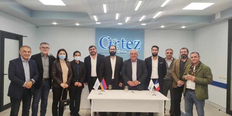 21- ого октября 2021- ого года межу компанияи «Протеор» и «Ортез» был подписан договор сотрудничества 